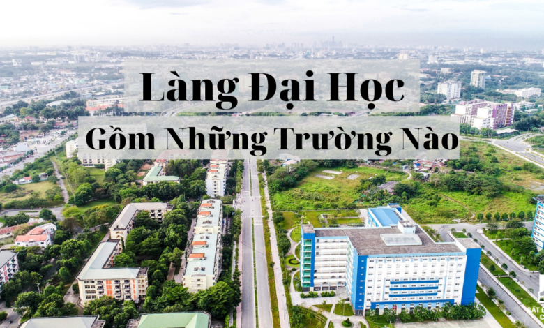 Các trường đại học ở Thủ Đức và Quận 9 Tp.Hồ Chí Minh