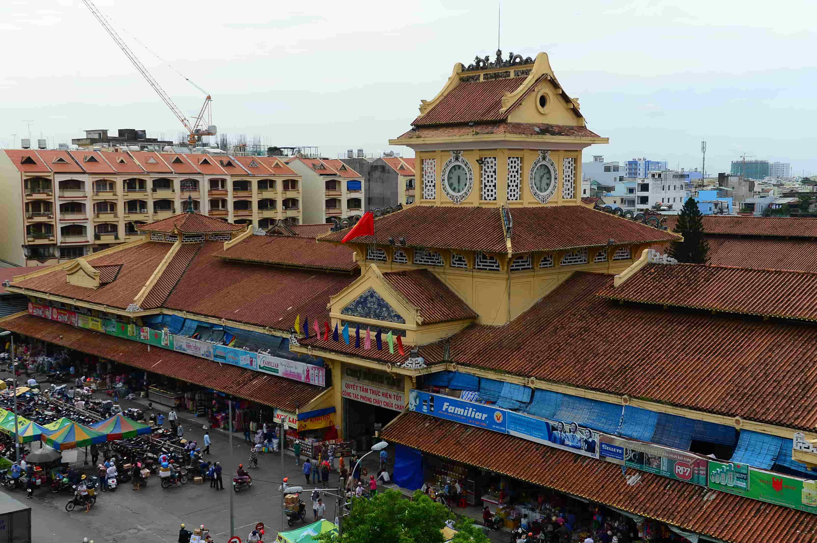Chợ Bình Tây- cảnh đẹp thành phố Hồ Chí Minh