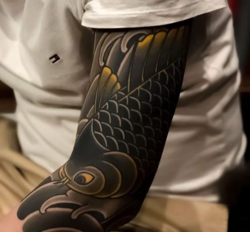 Hình ảnh xăm tattoo cá chép đẹp và ý nghĩa nhất số 1