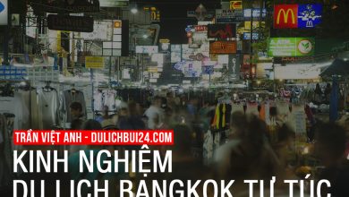 kinh nghiệm du lịch bangkok tự túc