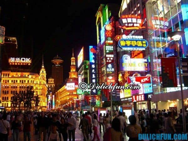 Hướng dẫn du lịch Thượng Hải - kinh nghiệm mua sắm