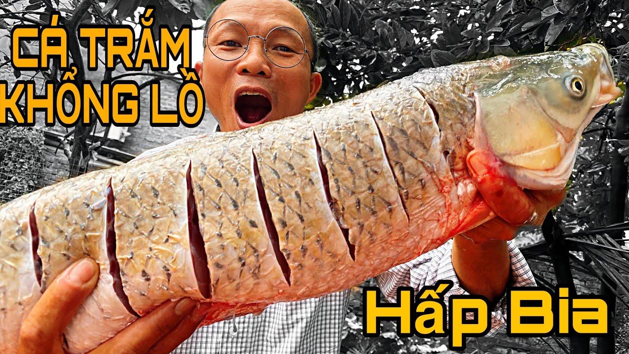 Cá Trắm Khổng Lồ Hấp Bia Siêu Ngon - Đức Thung Vlog