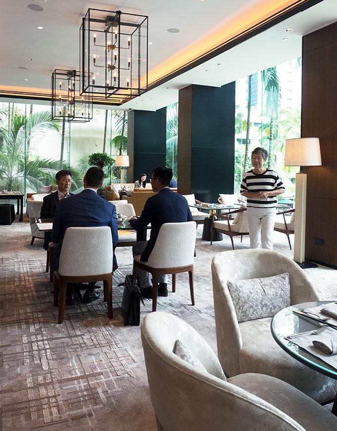 The Lobby Lounge Shangri-La Hotel Singapore