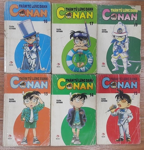 Thám tử lừng danh Conan - Truyện tranh 9x đời đầu say đắm