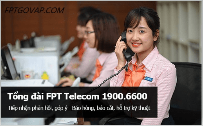 Tổng đài phụ trách mảng hủy hợp đồng của FPT Telecom 19006600