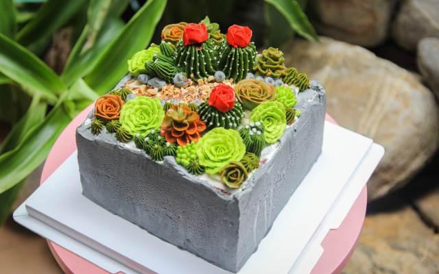 Bánh sinh nhật kiểu Hàn Quốc hấp dẫn