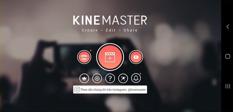 Cách ghép nhạc vào ảnh, hình trên điện thoại với KineMaster