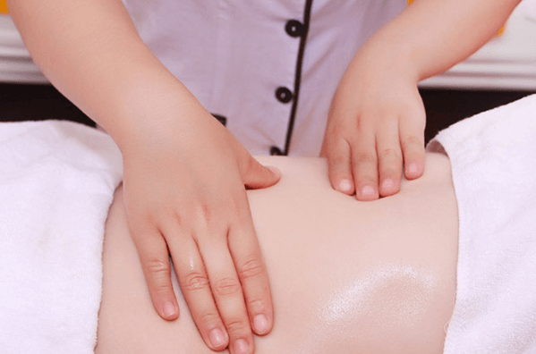 Massage giúp làm tăng tuần hoàn máu, tuy nhiên tác dụng giảm mỡ không cao