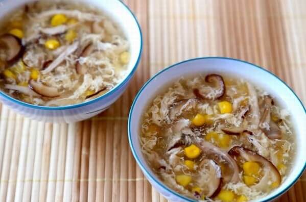 Chà bông nấm hương có thể dùng nấu các loại súp rất phù hợp.