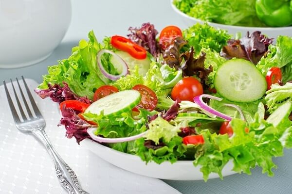 Cách làm Salad trộn dầu giấm giảm cân - Xà lách trộn dầu dấm