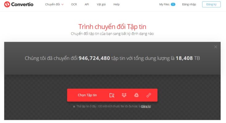 Chuyển file word sang excel online