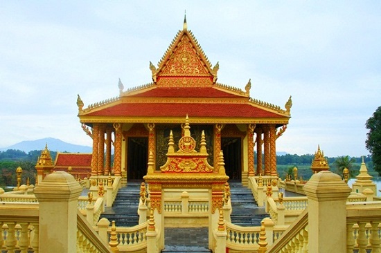Chùa Khmer ở Lang Văn hóa