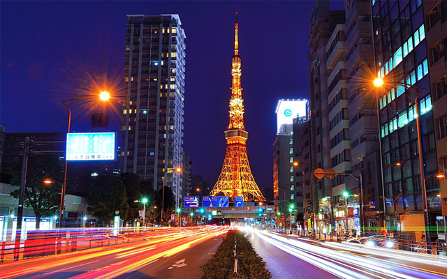 Tòa tháp Tokyo - Vẻ đẹp đầy lộng lẫy khi về đêm