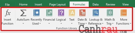 Tổng hợp các hàm cơ bản thông dụng trong Excel hình 1