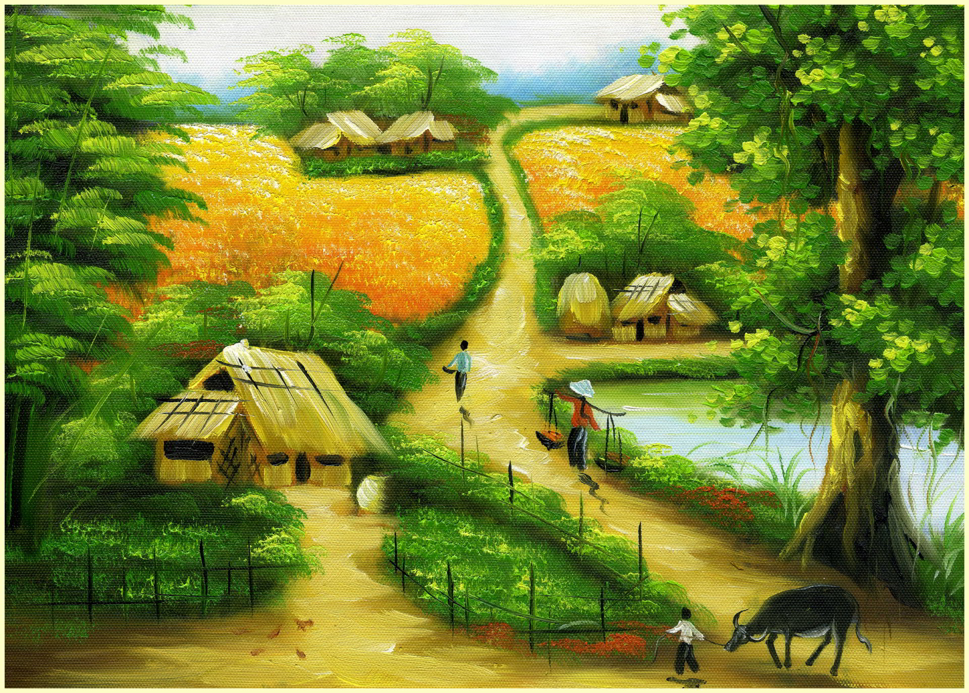 hình ảnh quê hương Việt Nam
