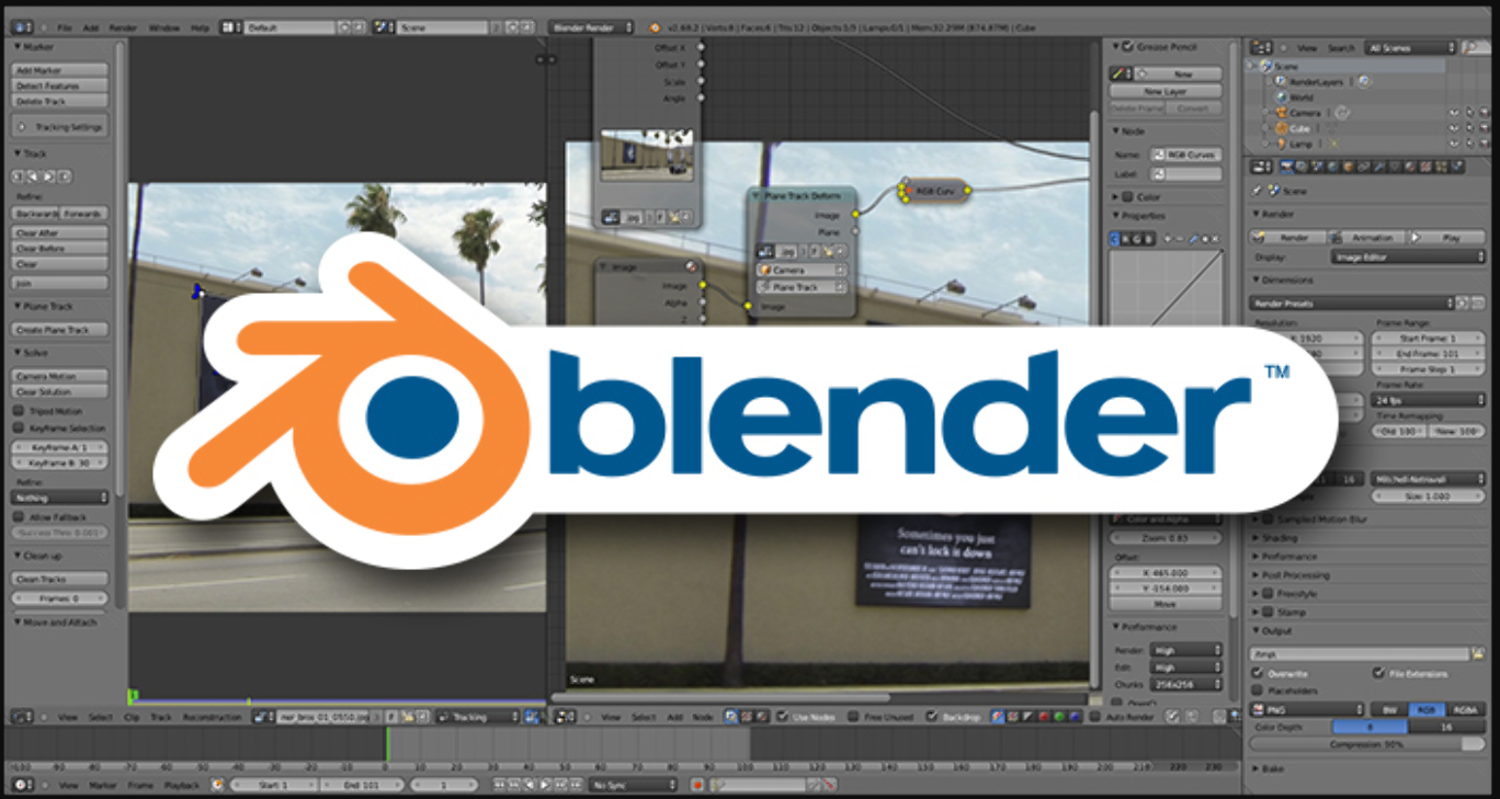 Blender - Phần mềm chỉnh sửa video