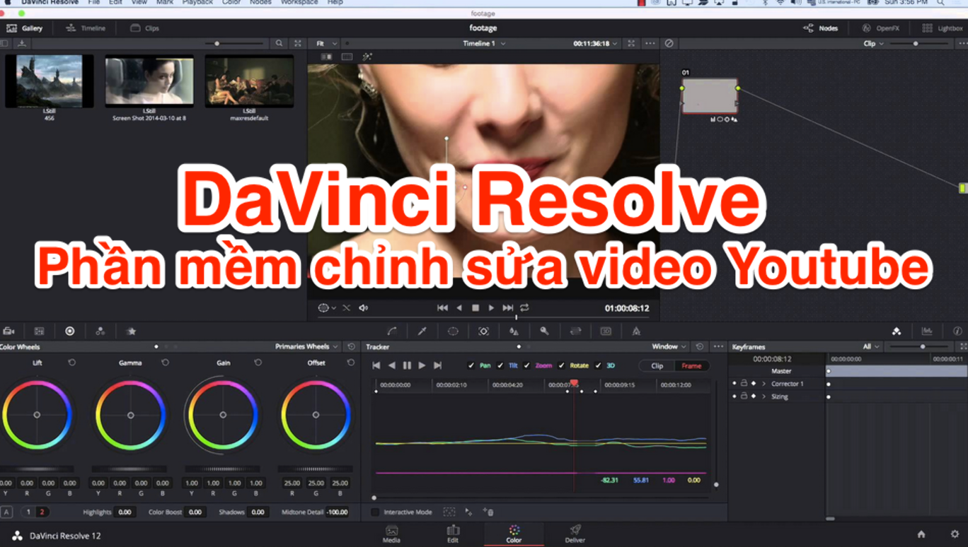 DaVinci Resolve - Phần mềm chỉnh sửa video