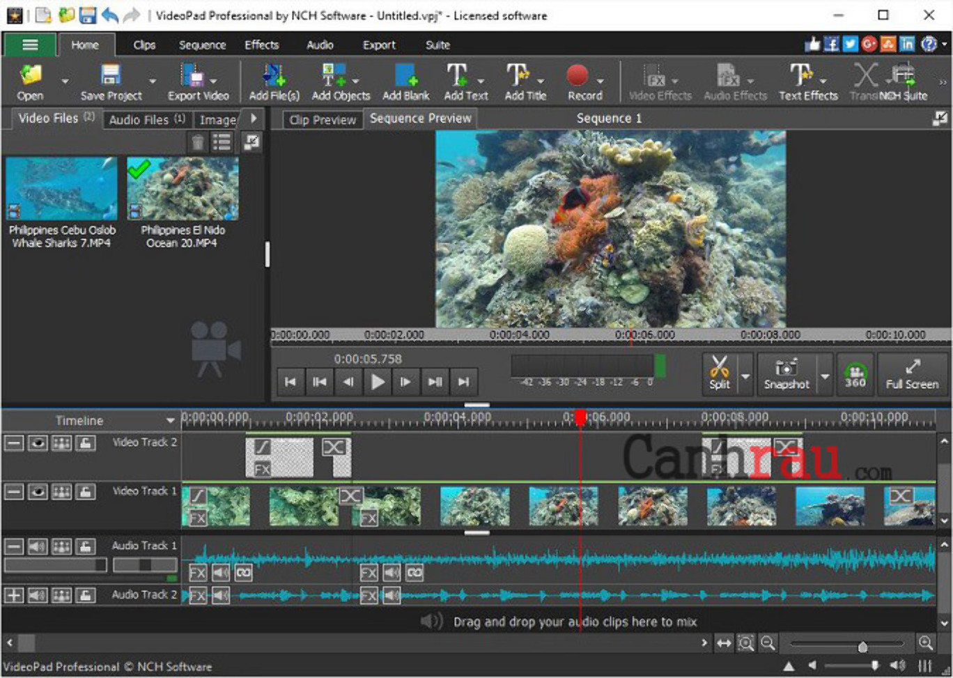 Machete Video Editor Lite - Phần mềm chỉnh sửa video