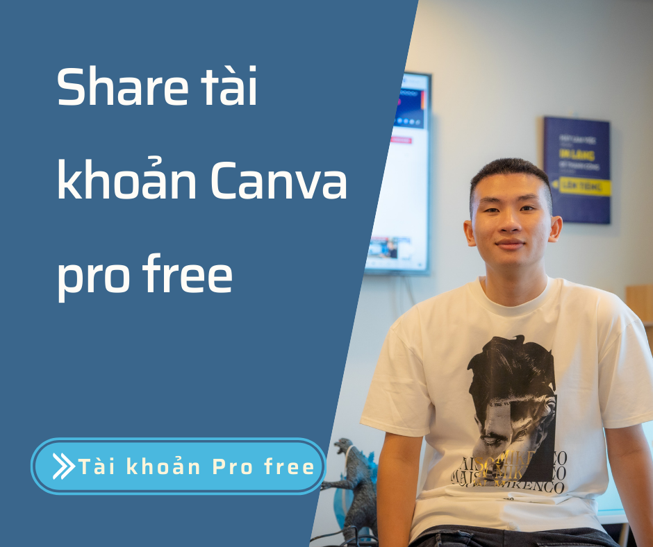 Share tài khoản Canva pro free