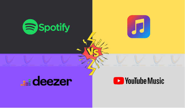 Youtube, spotify,apple music là những nền tảng nghe nhạc Lofi chất lượng