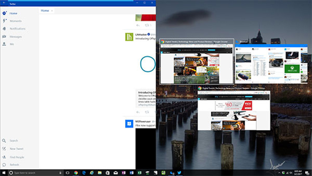 Chia đôi màn hình trên máy tính Windows 10