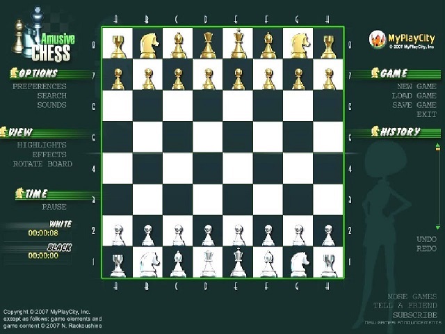 Game cờ vua offline amusive chess thích hợp với nhiều lứa tuổi