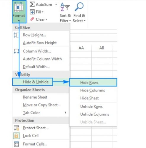 Cách ẩn dòng trong Excel: Ẩn hiện dòng cột đơn giản cập nhật 2021