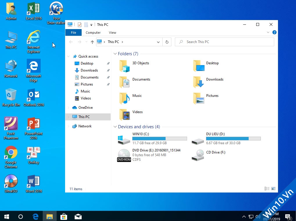 Download Ghost Windows 10 32bit 64bit Full Driver Soft UEFI Mới 2020 10