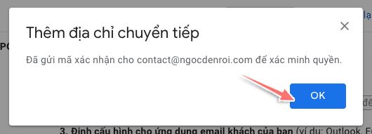 cách forward mail trong gmail