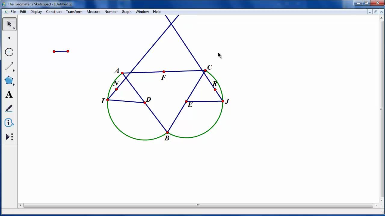 Phần mềm vẽ hình học - Geometer's Sketchpad
