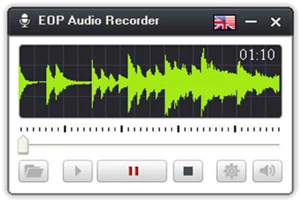 EOP Audio Recorder - Phần mềm thu âm trên máy tính miễn phí