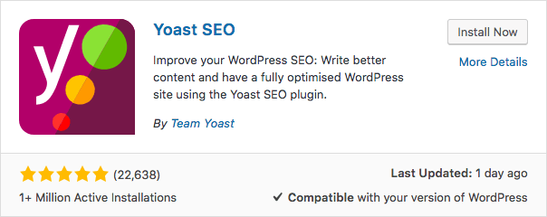 yoast seo plugin WordPress