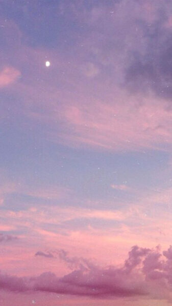 hình ảnh mây đẹp màu hồng tím