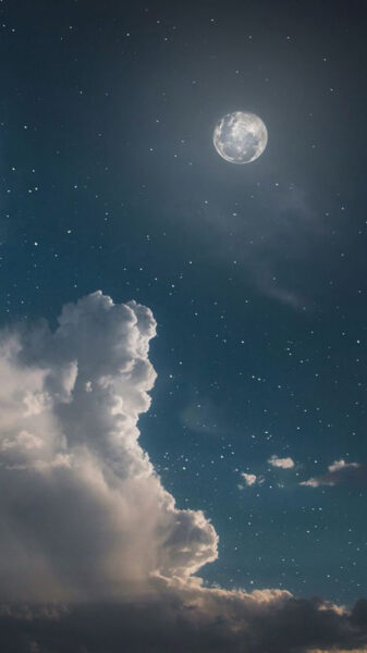 hình ảnh mây trời đêm