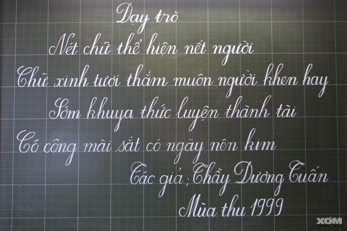 Font chữ Viết Tay tiểu học