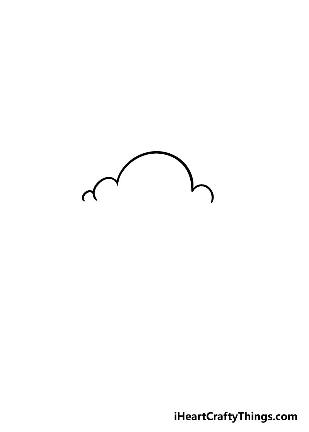 Cloud 2 1 - Hướng dẫn cách vẽ đám mây đơn giản với 6 bước cơ bản