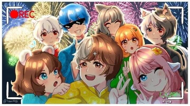 Hình Anime Hero Team đẹp độc lạ