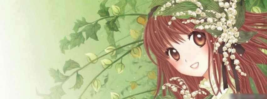 Hình Bìa Anime cô gái đáng yêu