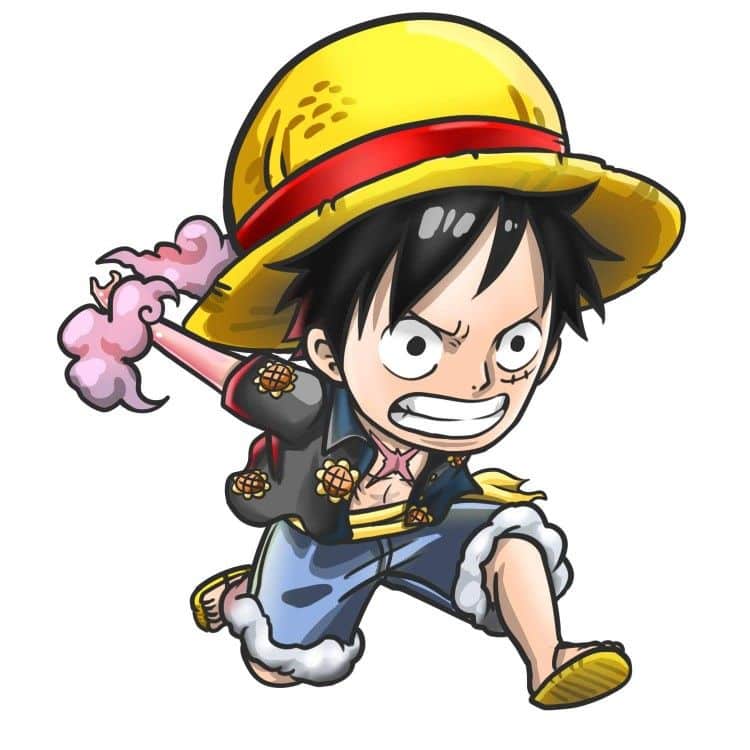 Hình One Piece Luffy Cute ngầu ấn tượng