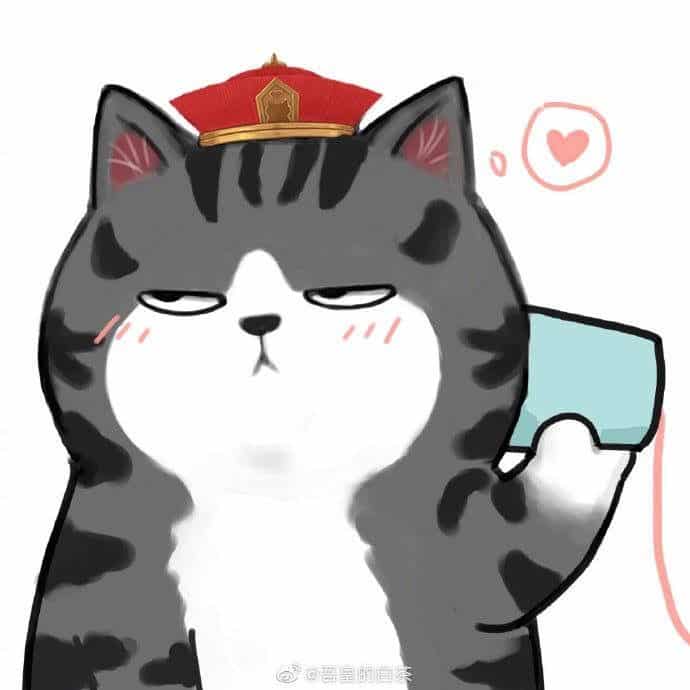 Mèo Hoàng Thượng Chibi cute