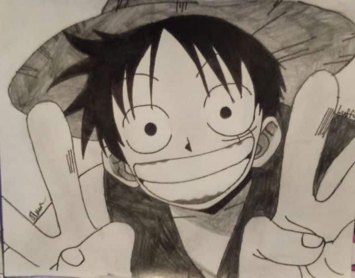Tặng bạn Tranh vẽ One Piece đẹp