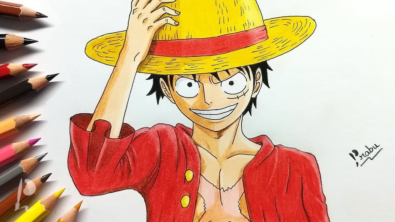 Tranh vẽ One Piece cực ngầu
