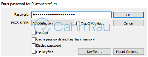 Cách đặt mật khẩu cho file và folder hình 12