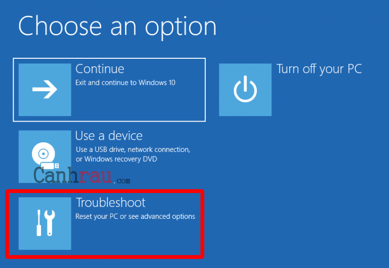 Cách reset máy tính trên Windows 10 hình 17