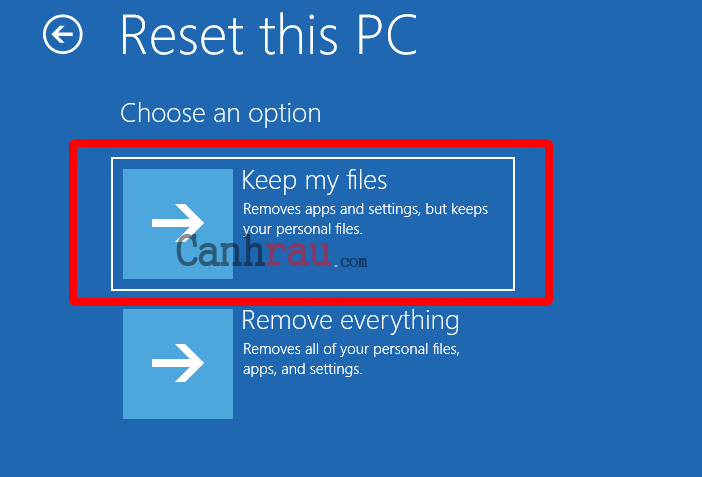 Cách reset máy tính trên Windows 10 hình 19
