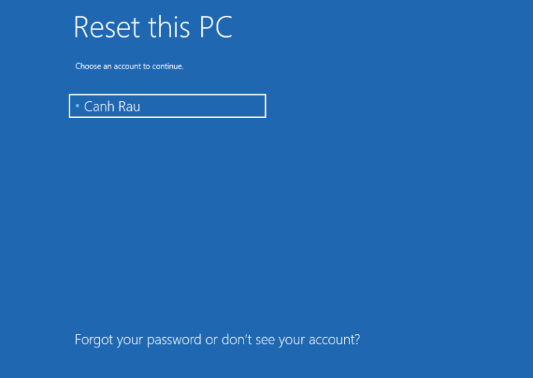 Cách reset máy tính trên Windows 10 hình 20
