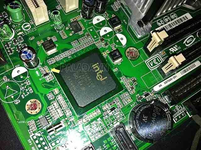 Chipset là tích hợp của các con chip