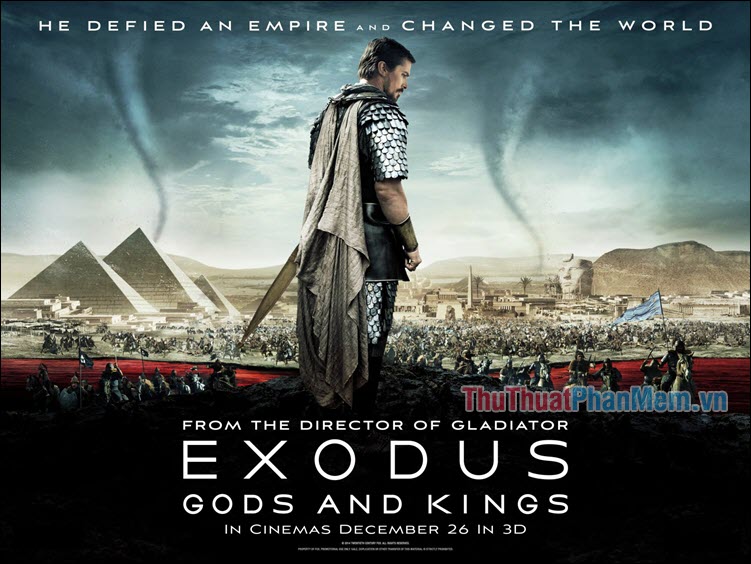 Exodus Gods and King - Cuộc chiến chống Pha-Ra-Ông 2014