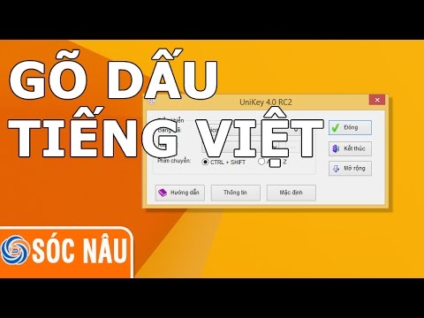 Cách gõ tiếng Việt trên máy tính