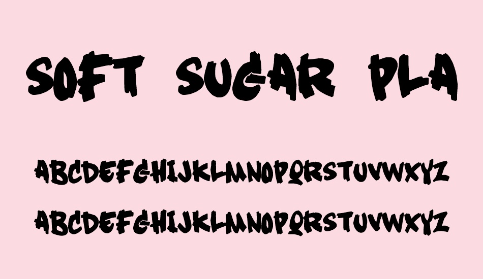 Font chữ thiết kế Soft Sugar 